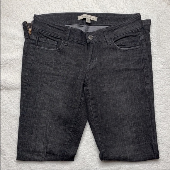 Forever 21 Black wash Jeans zipper bottoms Denim 
Size 24 - Picture 3 of 11